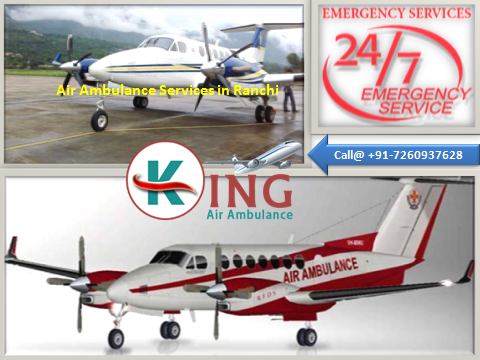 Air Ambulance from Ranchi