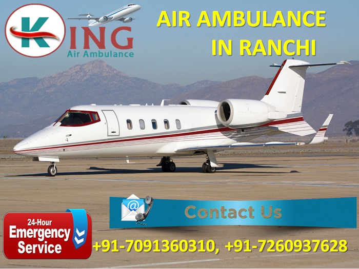 King Air Ambulance in Ranchi